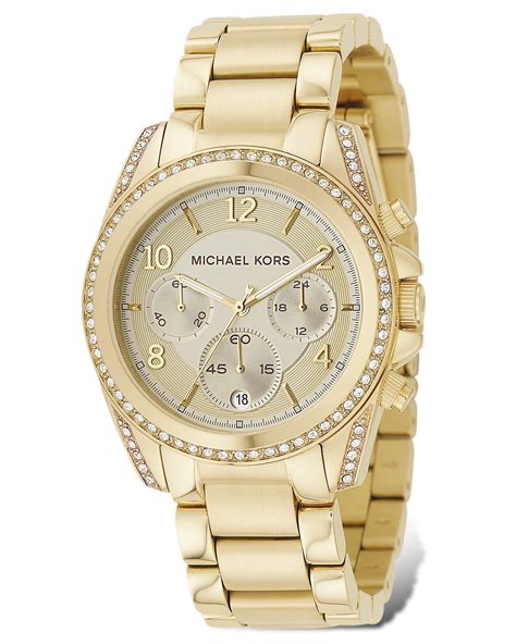 all michael kors gold watches 2017|Michael Kors gold tone watch.